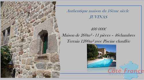 # 40048716 - £350,152 - 9 Bed , Ardeche, Rhone-Alpes, France